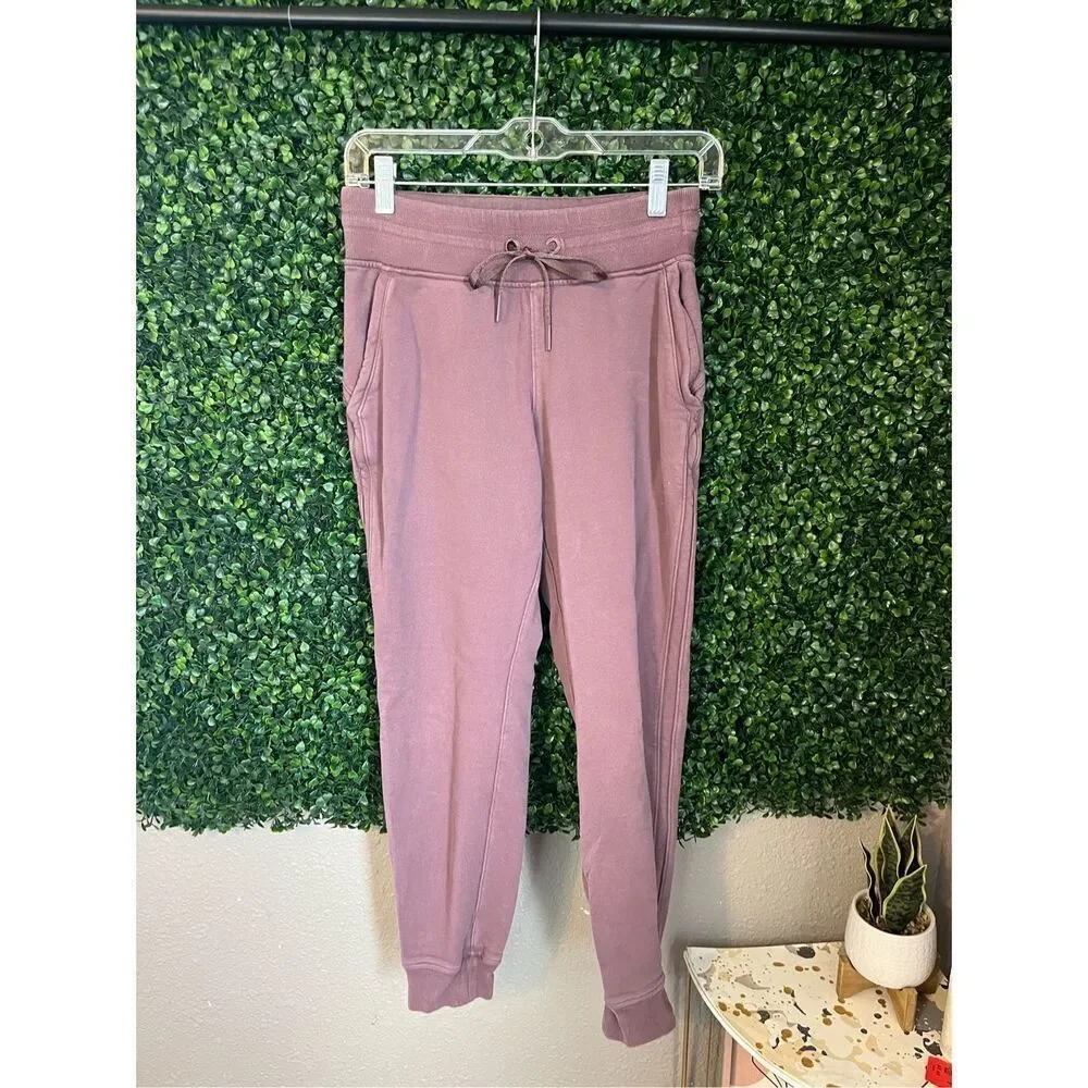 Lululemon Warm Down Joggers Size 4 Antique Bark